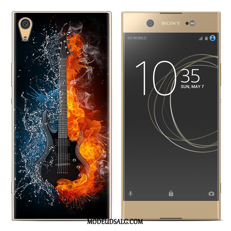 Sony Xperia Xa Etui Rød Silikone Kreativ Malet Blød