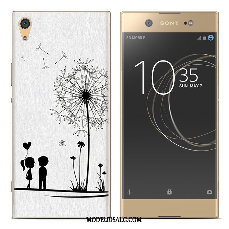 Sony Xperia Xa Etui Rød Silikone Kreativ Malet Blød