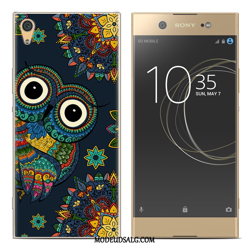 Sony Xperia Xa Etui Rød Silikone Kreativ Malet Blød