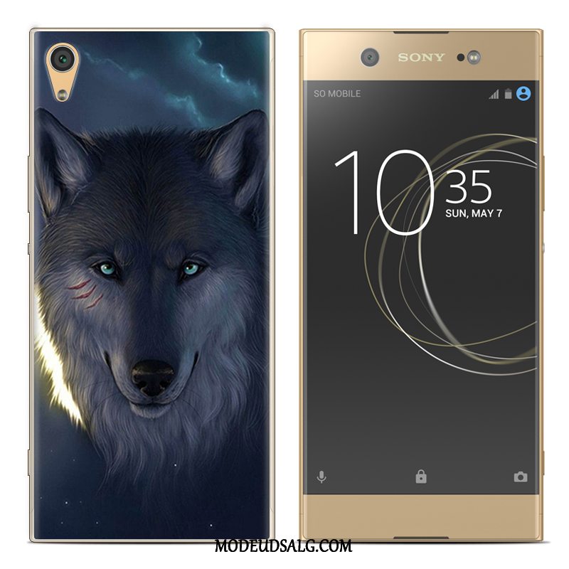 Sony Xperia Xa Etui Rød Silikone Kreativ Malet Blød