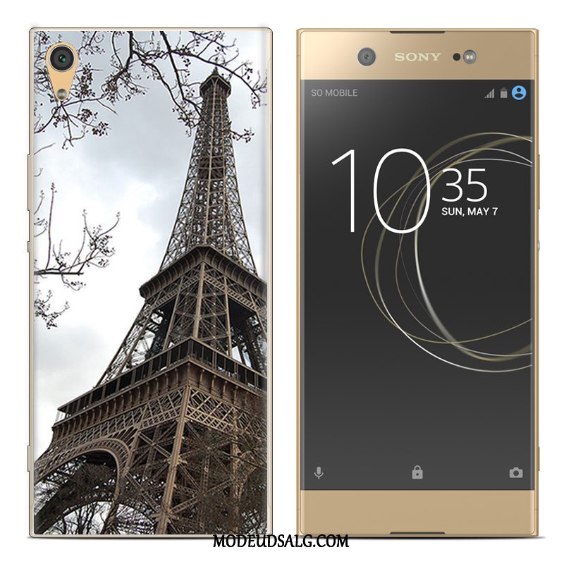 Sony Xperia Xa Etui Rød Silikone Kreativ Malet Blød