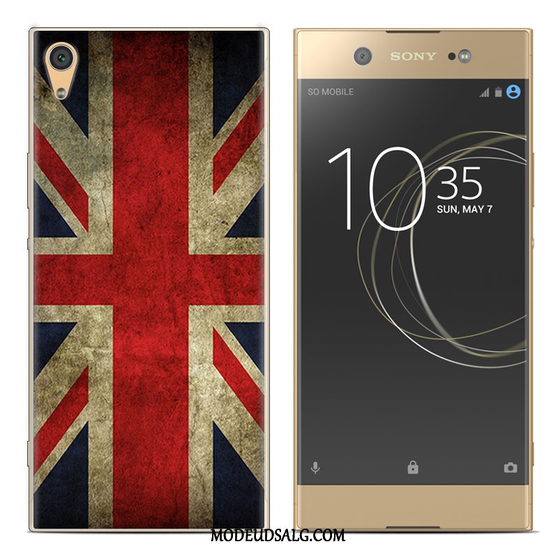 Sony Xperia Xa Etui Rød Silikone Kreativ Malet Blød