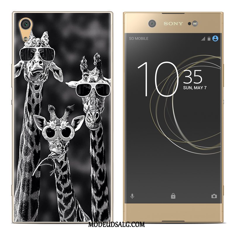 Sony Xperia Xa Etui Rød Silikone Kreativ Malet Blød