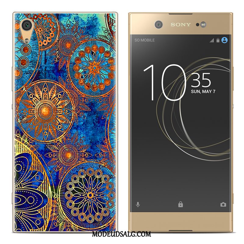 Sony Xperia Xa Etui Rød Silikone Kreativ Malet Blød