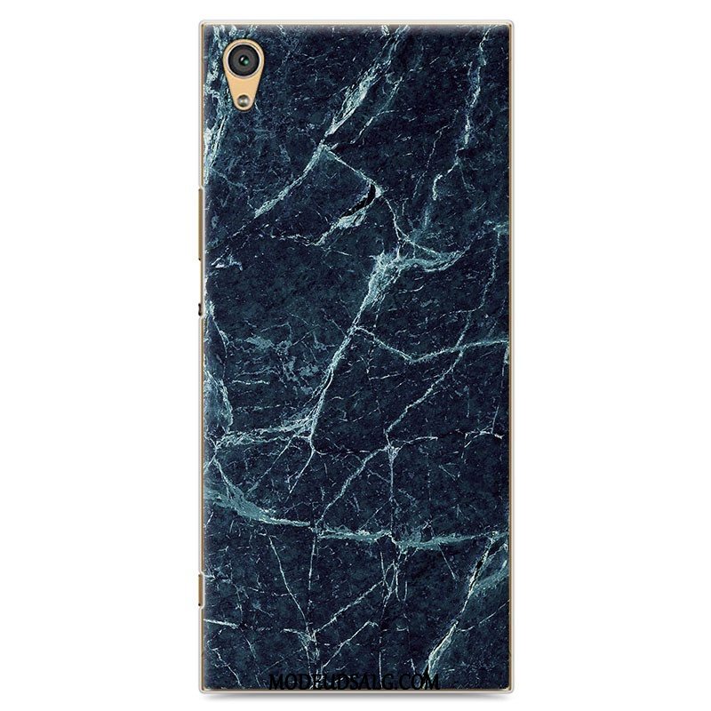 Sony Xperia Xa1 Etui / Cover Trækorn Beskyttelse Kreativ Sort