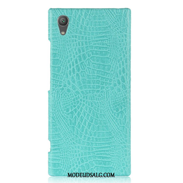 Sony Xperia Xa1 Plus Etui Bagdæksel Krokodille Mønster Cover Hård