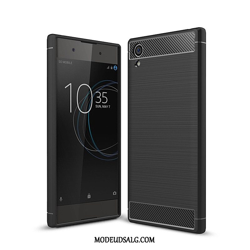 Sony Xperia Xa1 Plus Etui Blød Beskyttelse Simple Rød Alt Inklusive