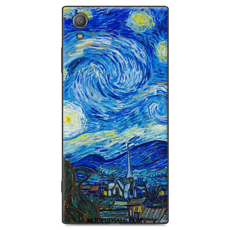 Sony Xperia Xa1 Plus Etui Cartoon Cover Silikone Beskyttelse Blød