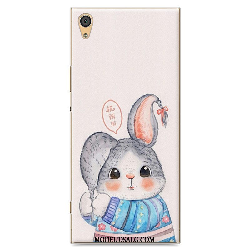 Sony Xperia Xa1 Ultra Etui Malet Beskyttelse Cover Cartoon Grå