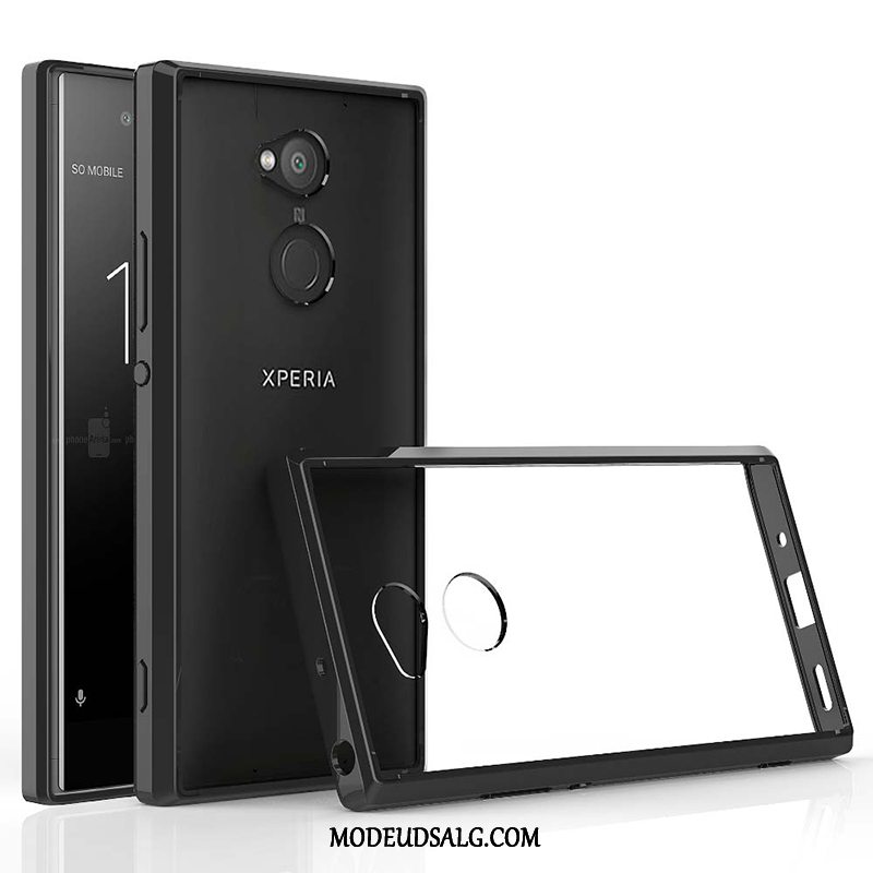 Sony Xperia Xa2 Etui Bagdæksel Beskyttelse Hård Blød Blå