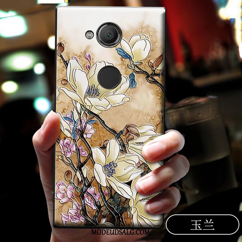 Sony Xperia Xa2 Etui Cover Cartoon Anti-fald Blød Nubuck