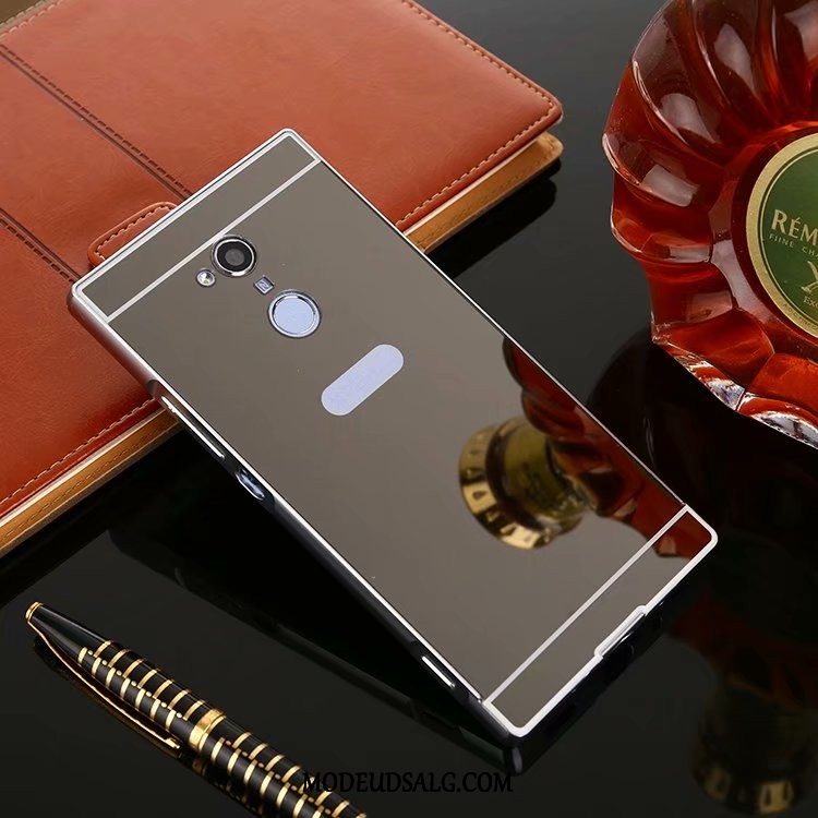 Sony Xperia Xa2 Etui / Cover Lyserød Metal Belægning Ramme Beskyttelse