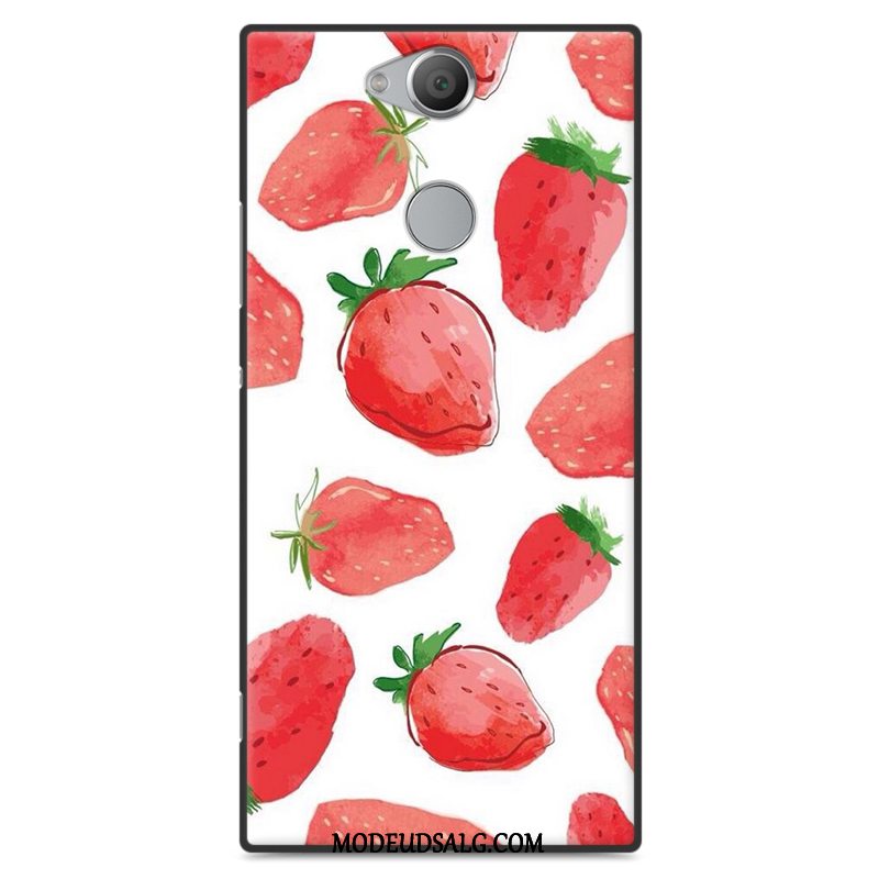 Sony Xperia Xa2 Plus Etui Cover Beskyttelse Kreativ Rød Cartoon