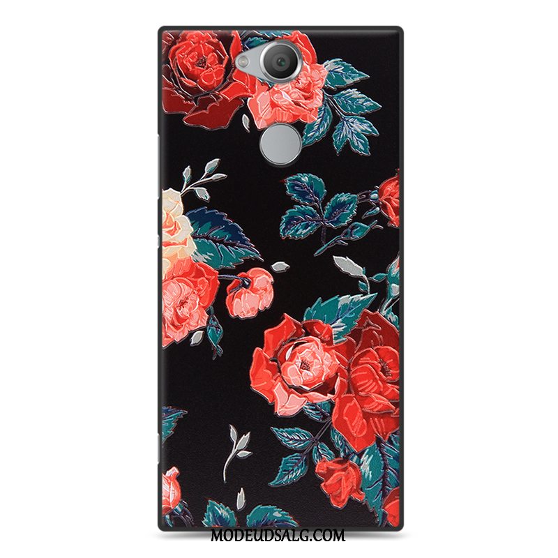 Sony Xperia Xa2 Plus Etui Farve Nubuck Cartoon Beskyttelse Cover