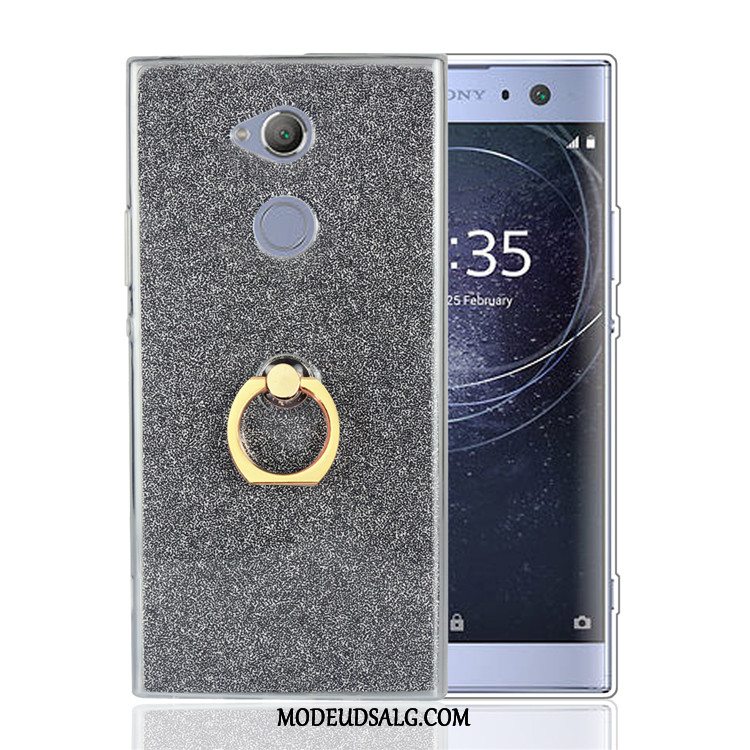 Sony Xperia Xa2 Ultra Etui Blød Guld Silikone Cover Ring