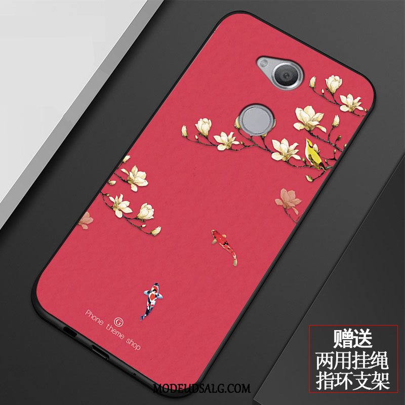 Sony Xperia Xa2 Ultra Etui Cover Alt Inklusive Rød Blød Cartoon