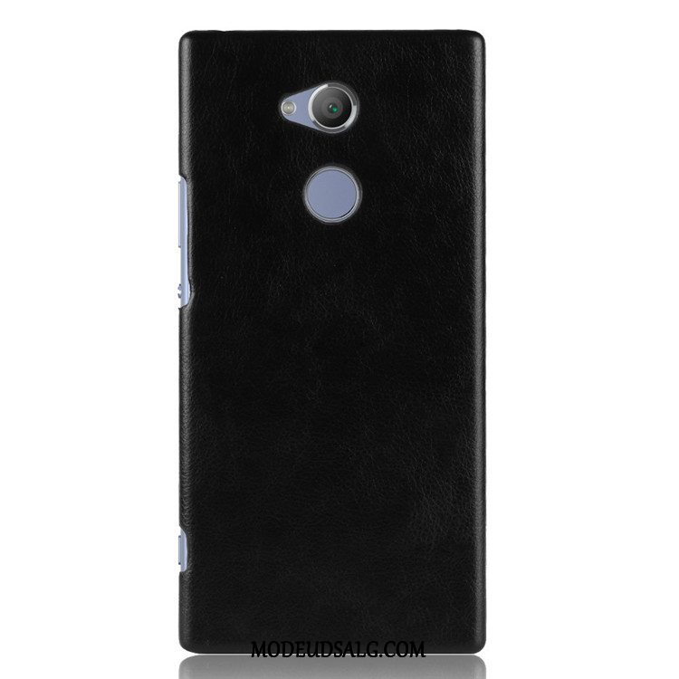 Sony Xperia Xa2 Ultra Etui / Cover Hård Beskyttelse Litchi Rød