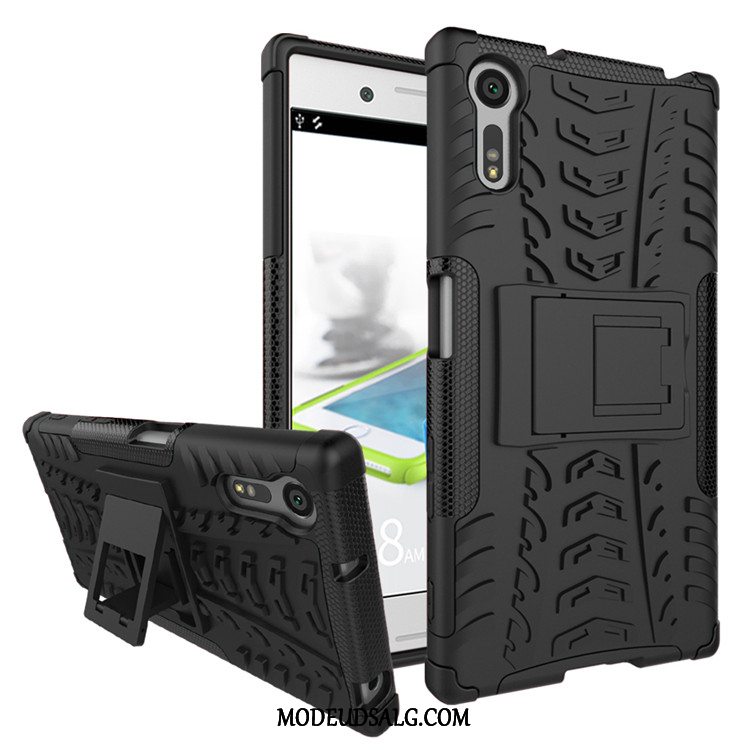 Sony Xperia Xz Etui Anti-fald Support Cover Beskyttelse