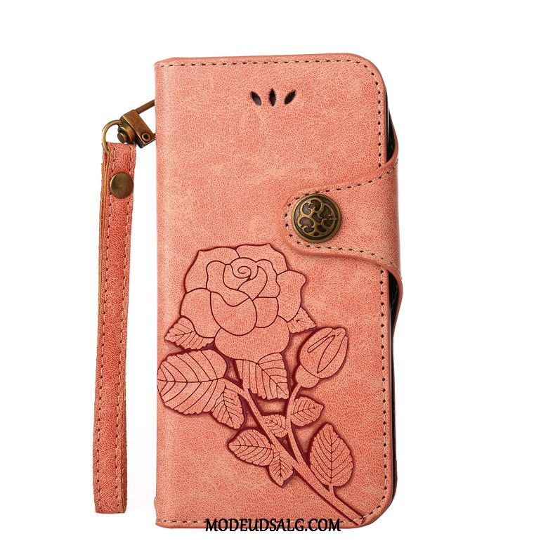 Sony Xperia Xz Etui Beskyttelse Folio Vintage Lædertaske Blomster