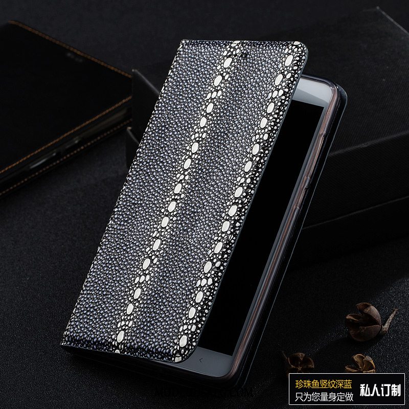 Sony Xperia Xz Etui Cover Beskyttelse Guld Perle Ægte Læder