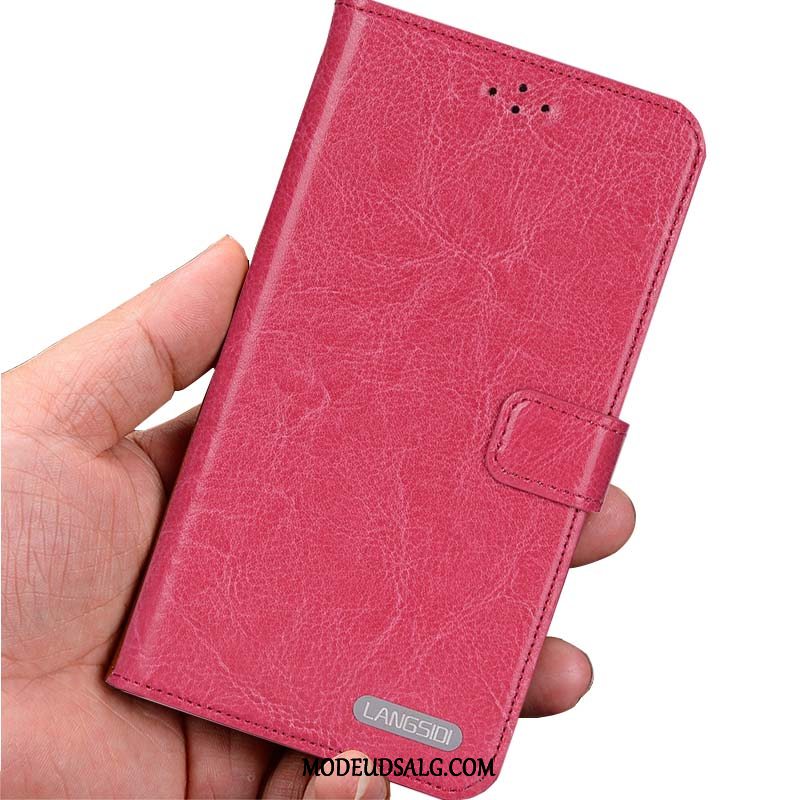 Sony Xperia Xz Etui / Cover Folio Vinrød Hængende Ornamenter Blød Mønster