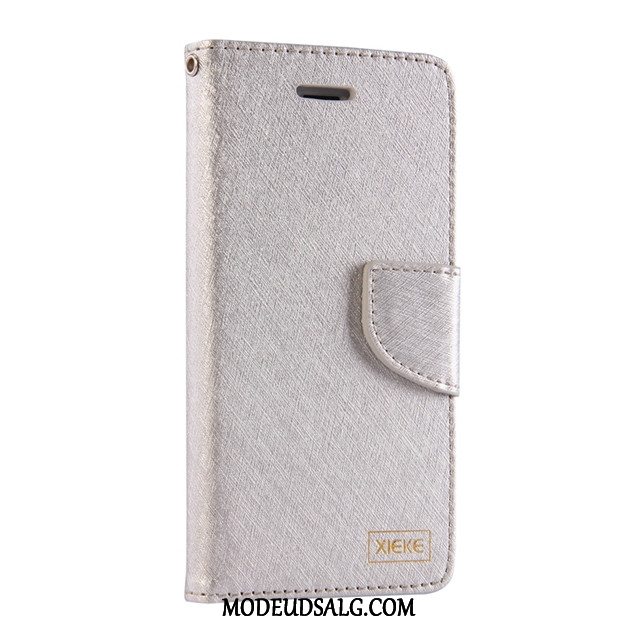 Sony Xperia Xz Etui Folio Cover Simple Guld Lædertaske