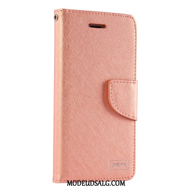 Sony Xperia Xz Etui Folio Cover Simple Guld Lædertaske