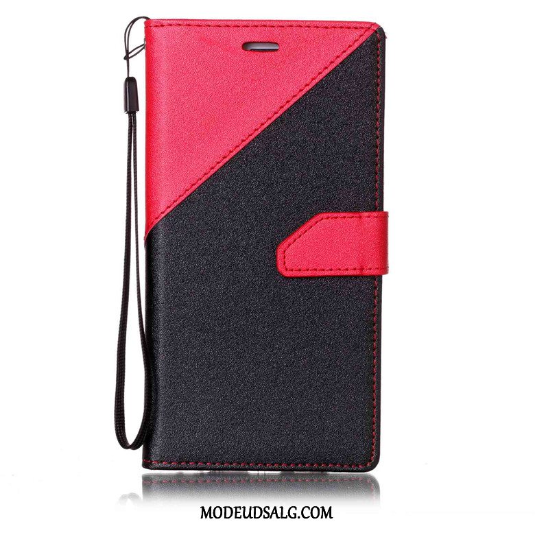 Sony Xperia Xz Etui Lædertaske Nubuck Anti-fald Cover Folio