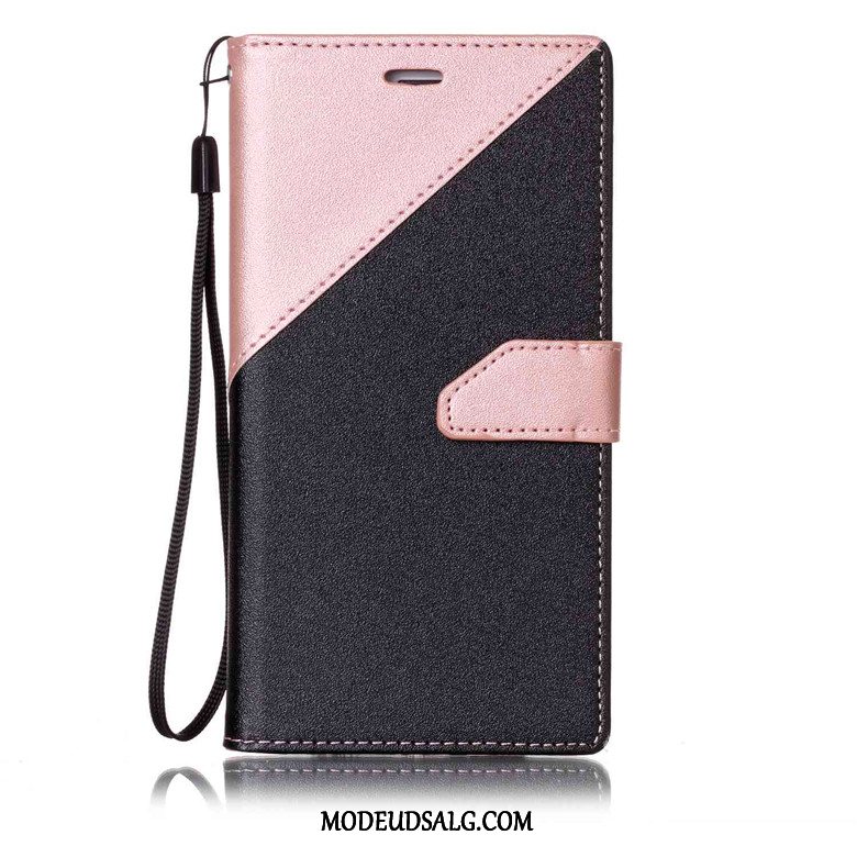 Sony Xperia Xz Etui Lædertaske Nubuck Anti-fald Cover Folio