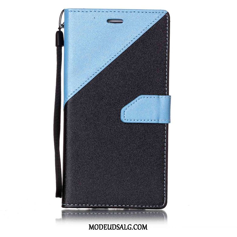 Sony Xperia Xz Etui Lædertaske Nubuck Anti-fald Cover Folio