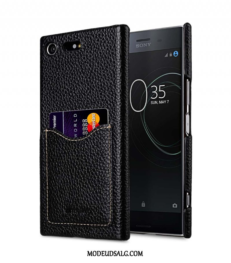 Sony Xperia Xz Premium Etui Beskyttelse Cover Rød Bagdæksel