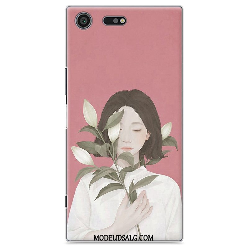 Sony Xperia Xz Premium Etui Kunst Frisk Lille Sektion Malet Cover