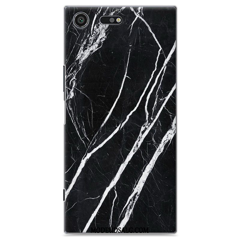 Sony Xperia Xz Premium Etui Træ Malet Beskyttelse Cover