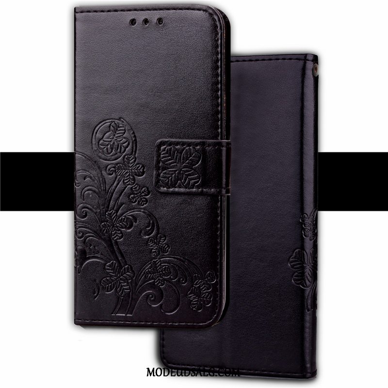 Sony Xperia Xz1 Compact Etui / Cover Lædertaske Tegnebog Blød Beskyttelse Folio