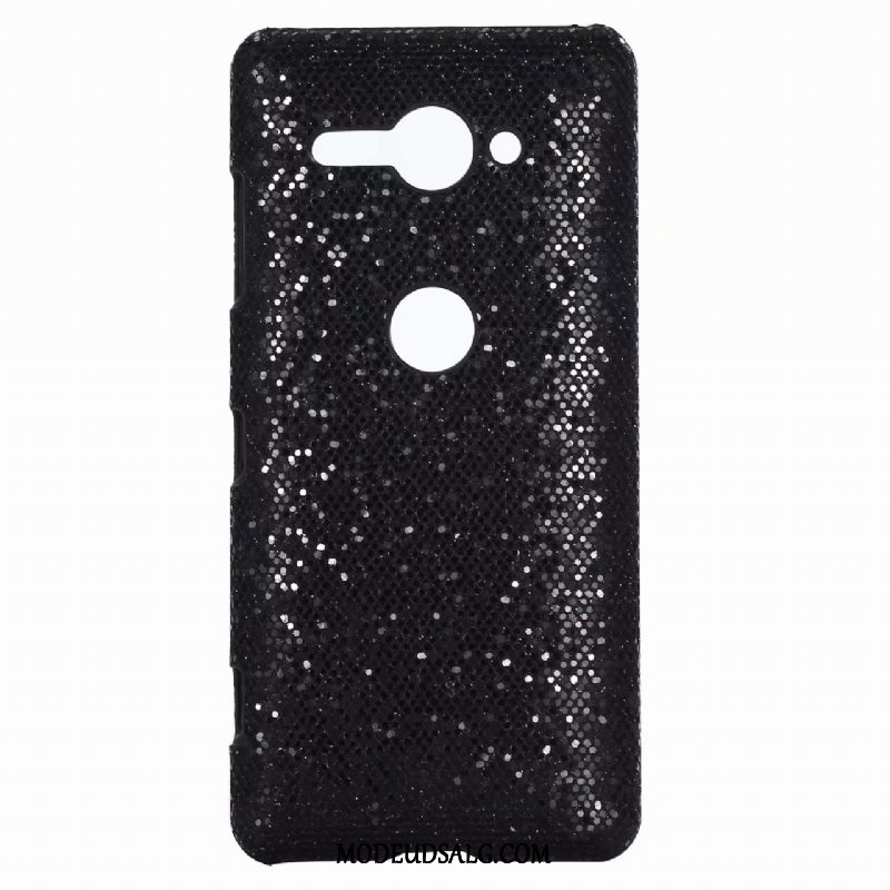 Sony Xperia Xz2 Compact Etui Læderhandsker Pulver Krokodille Mønster Cover Leopard