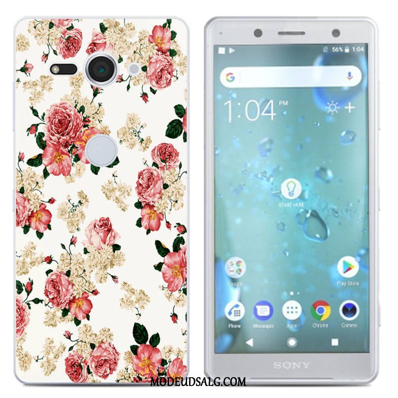 Sony Xperia Xz2 Compact Etui Silikone Sort Cover Kreativ