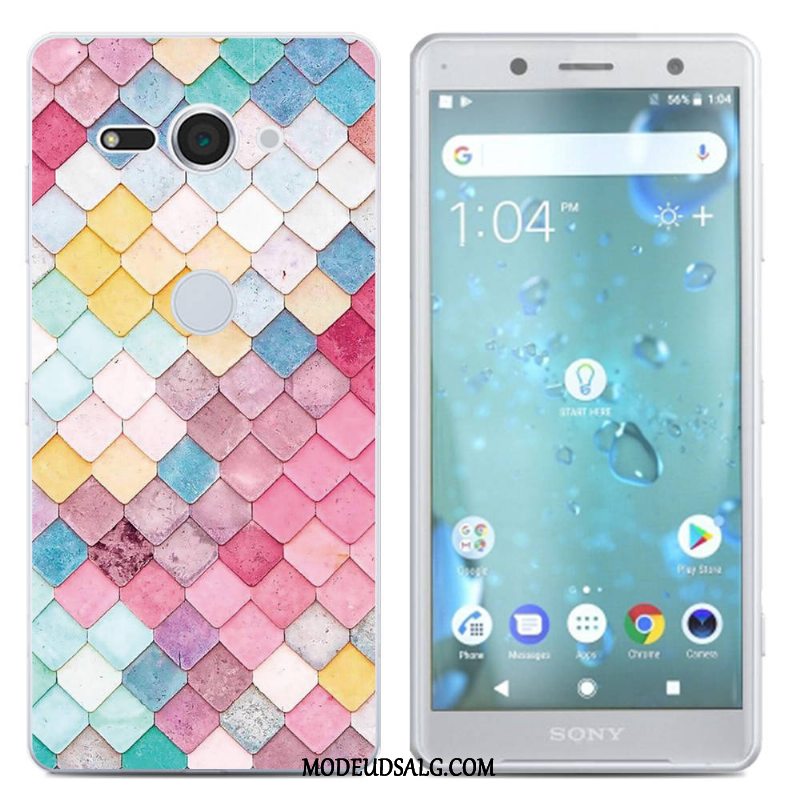 Sony Xperia Xz2 Compact Etui Silikone Sort Cover Kreativ