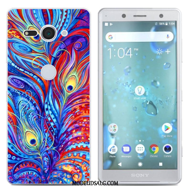 Sony Xperia Xz2 Compact Etui Silikone Sort Cover Kreativ