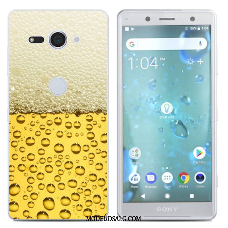 Sony Xperia Xz2 Compact Etui Silikone Sort Cover Kreativ