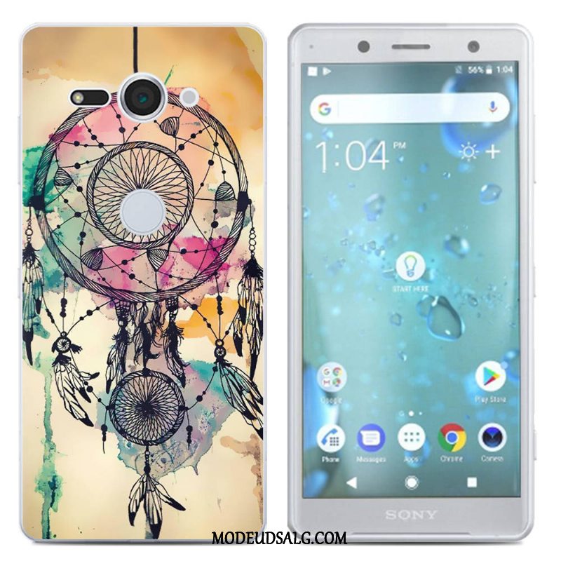 Sony Xperia Xz2 Compact Etui Silikone Sort Cover Kreativ