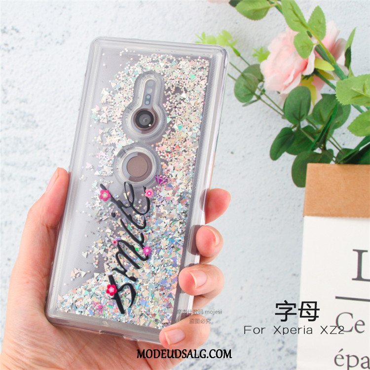 Sony Xperia Xz2 Etui / Cover Beskyttelse Malet Blød Hængende Ornamenter