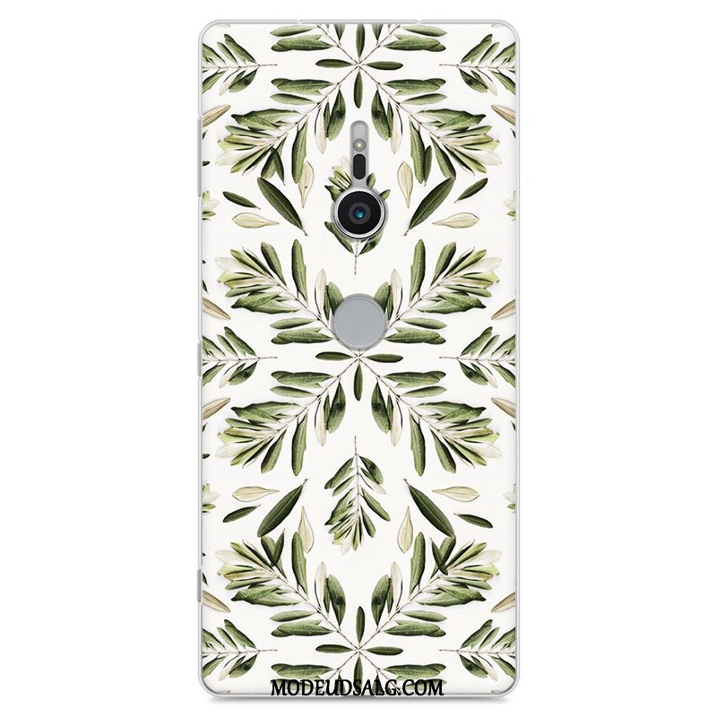 Sony Xperia Xz2 Etui Cover Hvid Beskyttelse Cartoon Blød