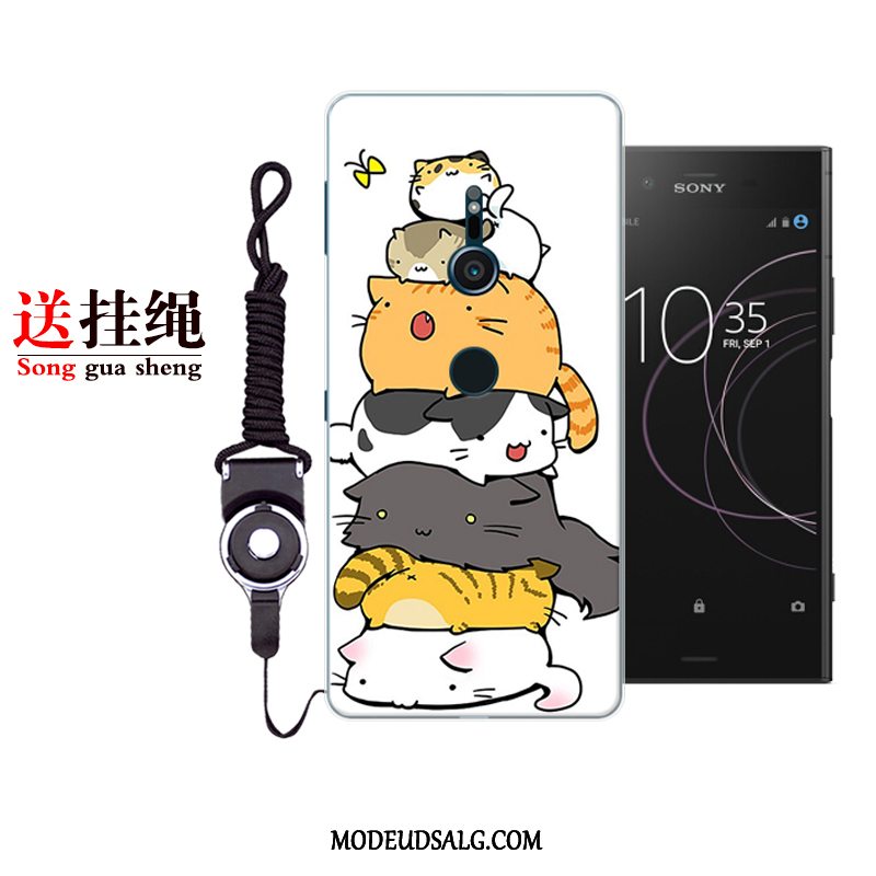 Sony Xperia Xz2 Etui / Cover Rød Anti-fald Alt Inklusive Cartoon