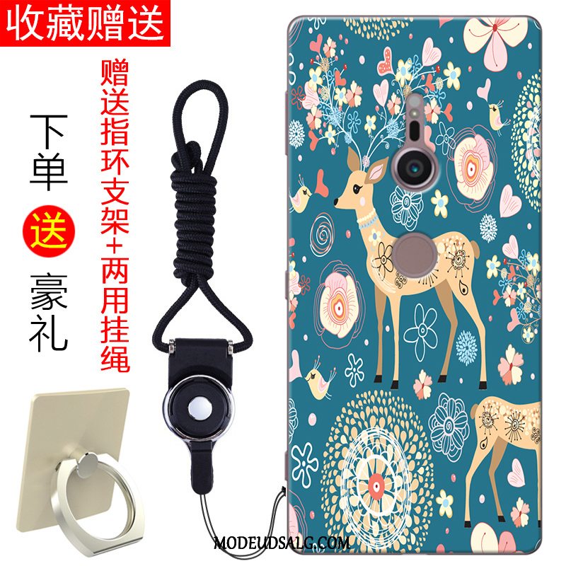 Sony Xperia Xz2 Etui / Cover Trend Kunst Alt Inklusive Frisk Grøn