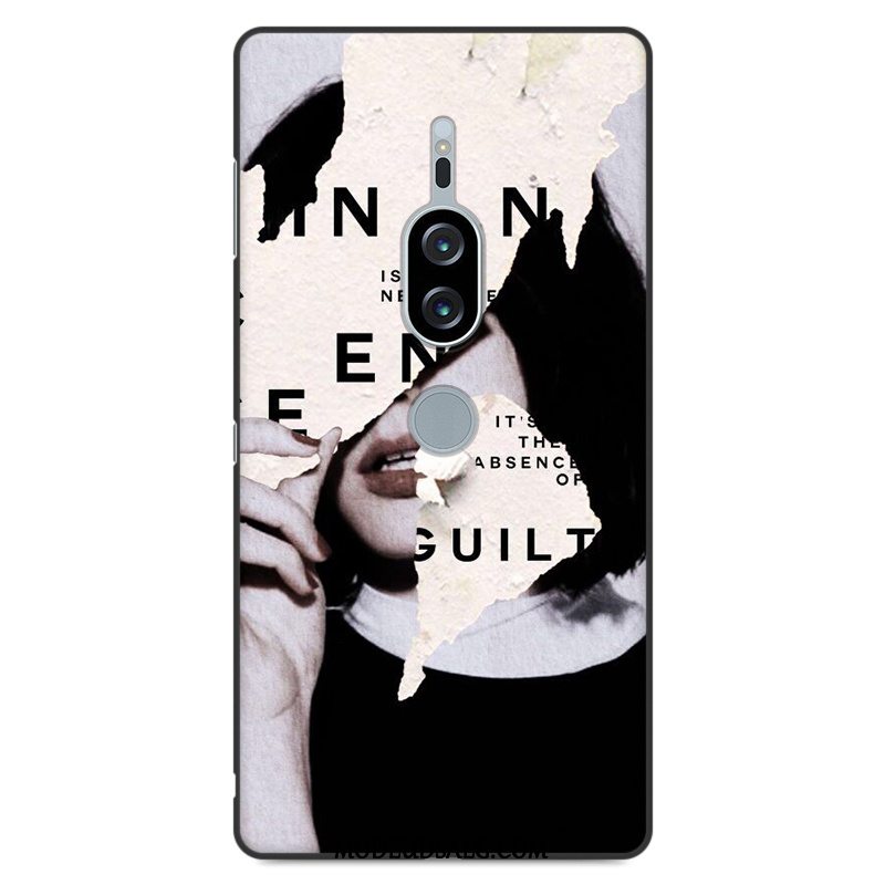 Sony Xperia Xz2 Premium Etui Beskyttelse Cover Blød Silikone Cartoon