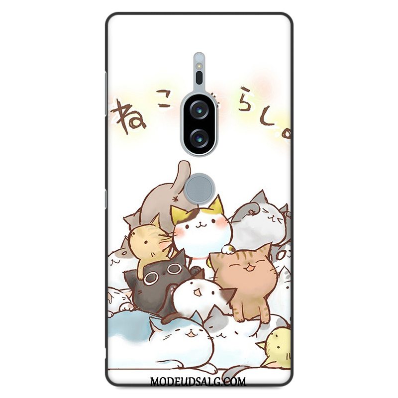 Sony Xperia Xz2 Premium Etui Beskyttelse Cover Blød Silikone Cartoon