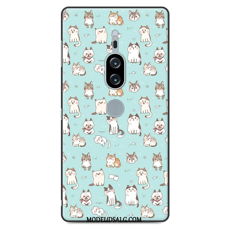 Sony Xperia Xz2 Premium Etui Beskyttelse Kreativ Silikone Alt Inklusive Cover