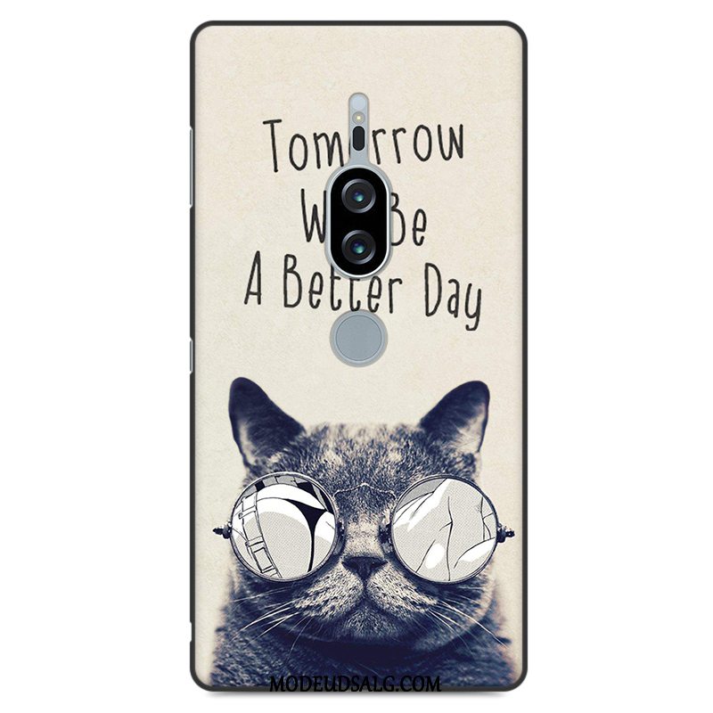 Sony Xperia Xz2 Premium Etui Cover Blød Trend Af Personlighed Cartoon