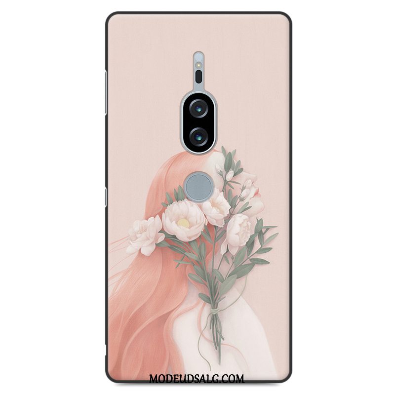 Sony Xperia Xz2 Premium Etui Silikone Kunst Cover Grøn Alt Inklusive