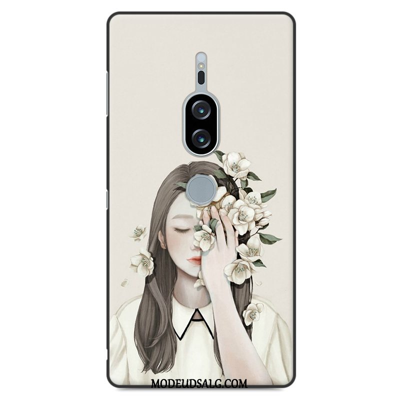 Sony Xperia Xz2 Premium Etui Silikone Kunst Cover Grøn Alt Inklusive